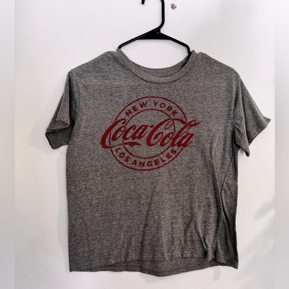 Coca Cola gray t shirt